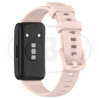 Huawei Band 10 / Huawei Band 9 / Huawei Band 8 Smartwatch Tali Silikon Lembut / Watch Strap - Full Color Buckle (High Quality)