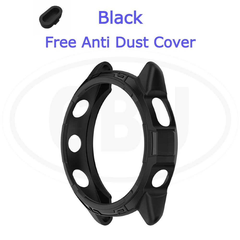 Garmin Forerunner 265 / Forerunner 265s / FR265 / FR265s TPU Half Cover Protector Case - No Screen