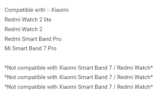 Xiaomi Redmi Watch 2 Lite / Redmi Watch 2 / Watch2 USB Magnetic Charger Dock Cradle Cable
