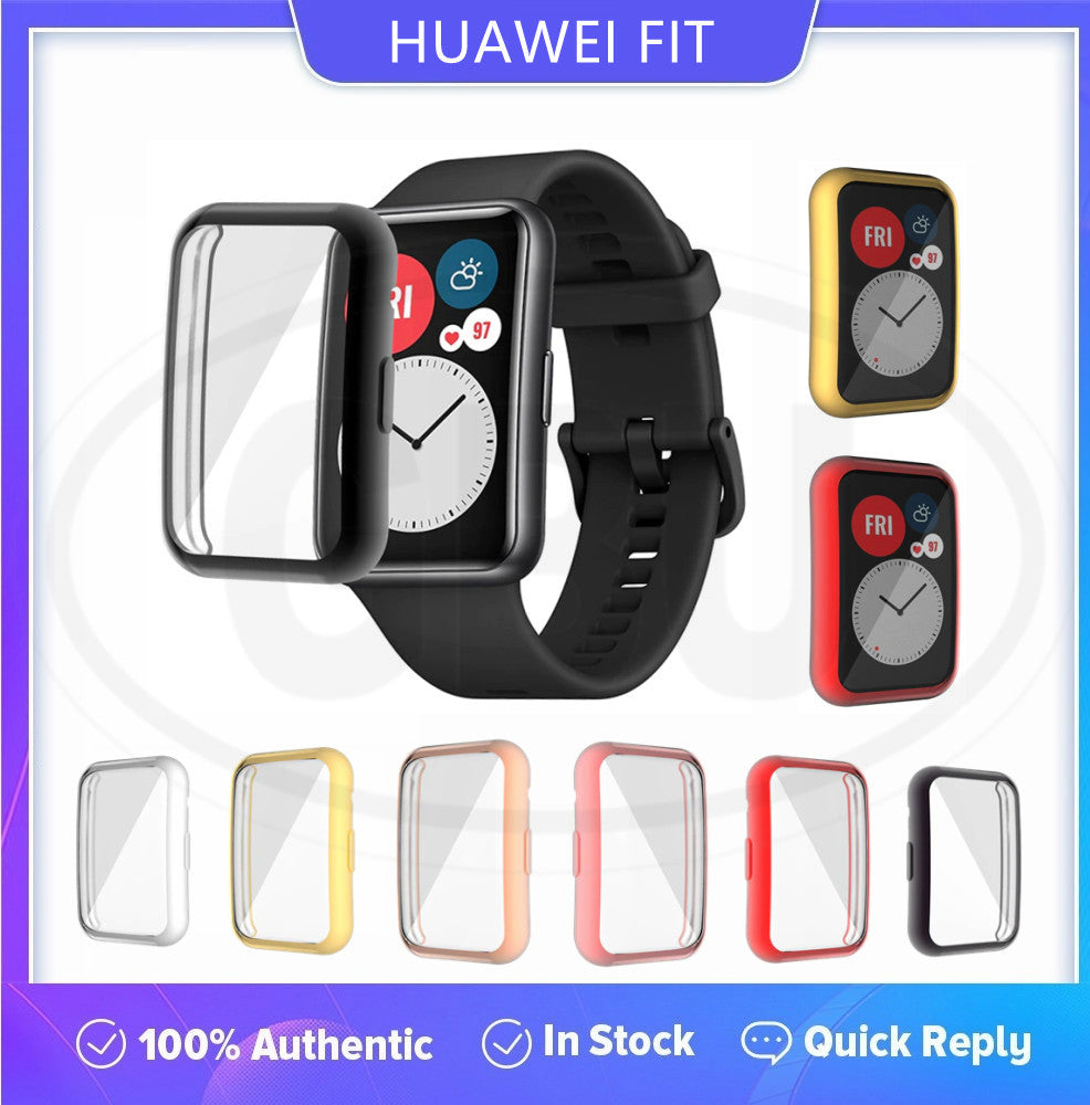 HUAWEI Watch Fit TPU Full Cover Protector Case (Protection Frame Fit Shockproof )