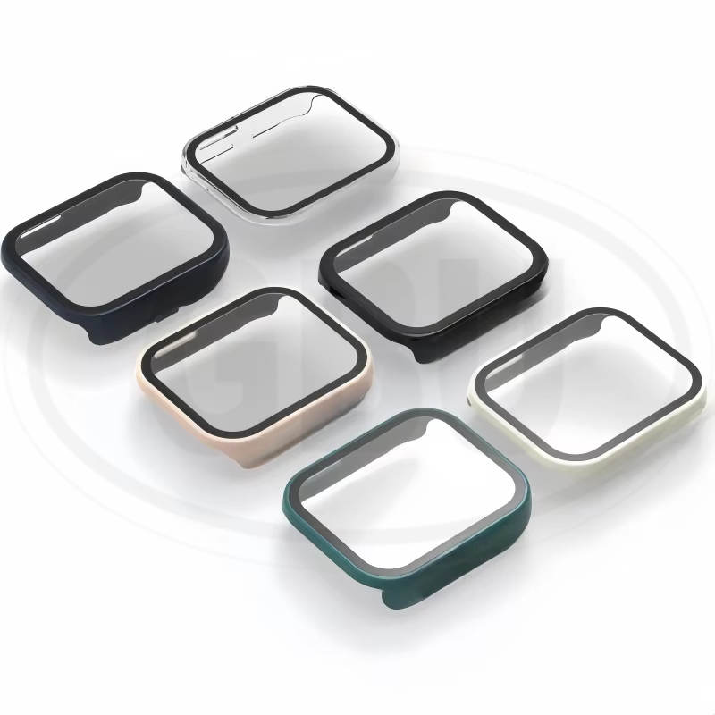 Xiaomi Smart Band 9 Pro / Mi Band 9 Pro / Band 9 Pro Full Cover Case with Tempered Glass Protector Screen - 2-in-1 Cover