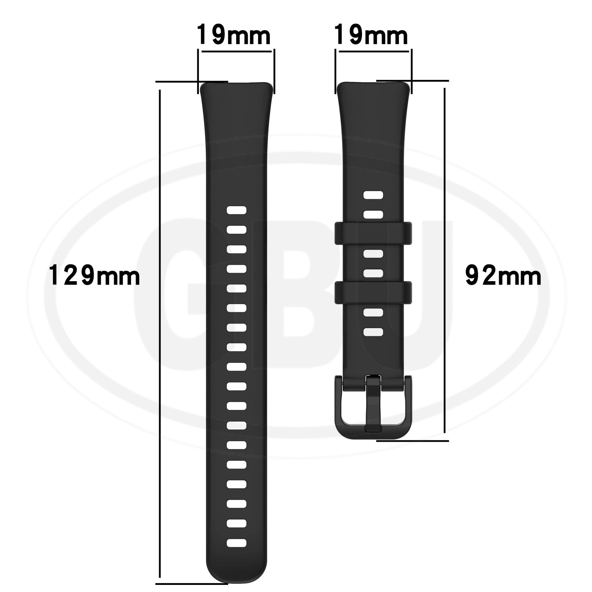 Huawei Band 10 / Huawei Band 9 / Huawei Band 8 Smartwatch Tali Silikon Lembut / Watch Strap - Full Color Buckle (High Quality)