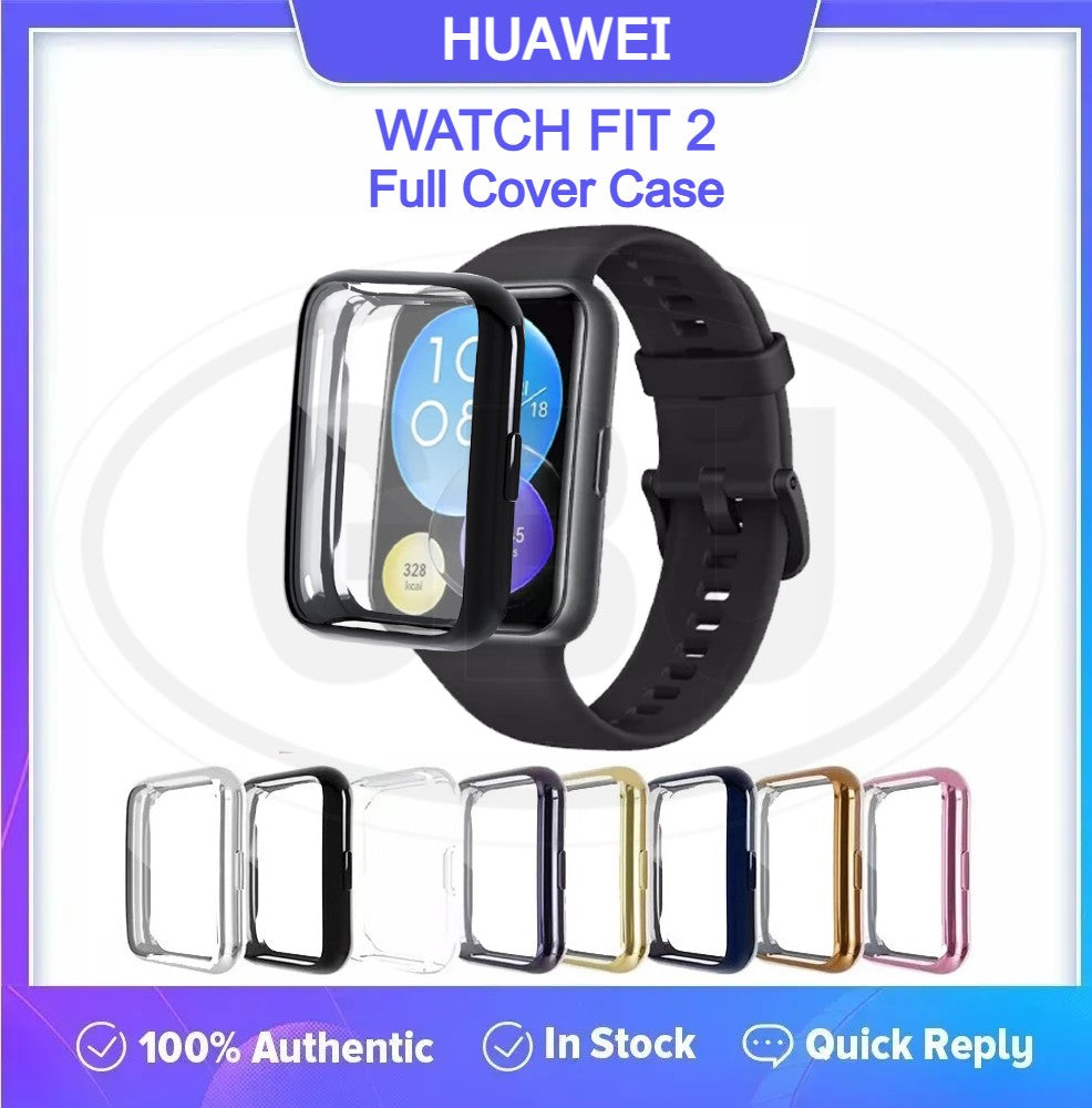 HUAWEI Watch Fit 2 TPU Full Cover Protector Case Cover (Protection Frame Fit Shockproof )