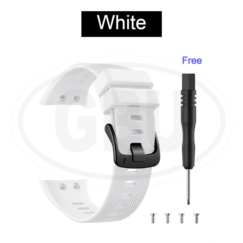 Garmin Forerunner 45 / Forerunner 45s / Swim 2 Smartwatch Tali Silikon Lembut / Watch Strap (High Quality)