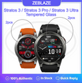 [2pcs] Zeblaze Stratos 3 / Stratos 3 Pro / Stratos 3 Ultra Screen Protector HD Tempered Glass