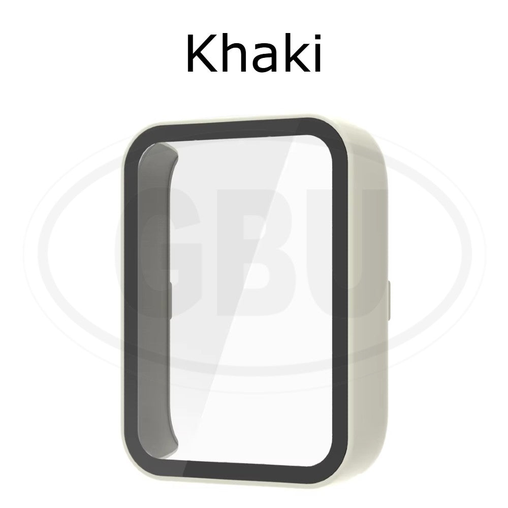 Xiaomi Smart Band 9 Pro / Mi Band 9 Pro / Band 9 Pro Full Cover Case with Tempered Glass Protector Screen - 2-in-1 Cover