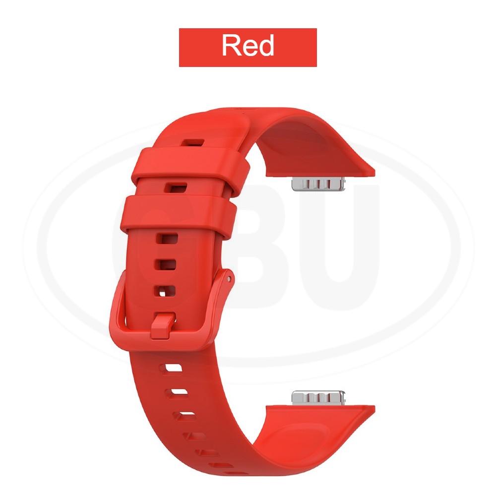 Huawei Watch Fit 2 / Watch Fit2 / YDA-B19V / YDA-B09S Soft Silicone Replacement Strap Band - Full Color Buckle