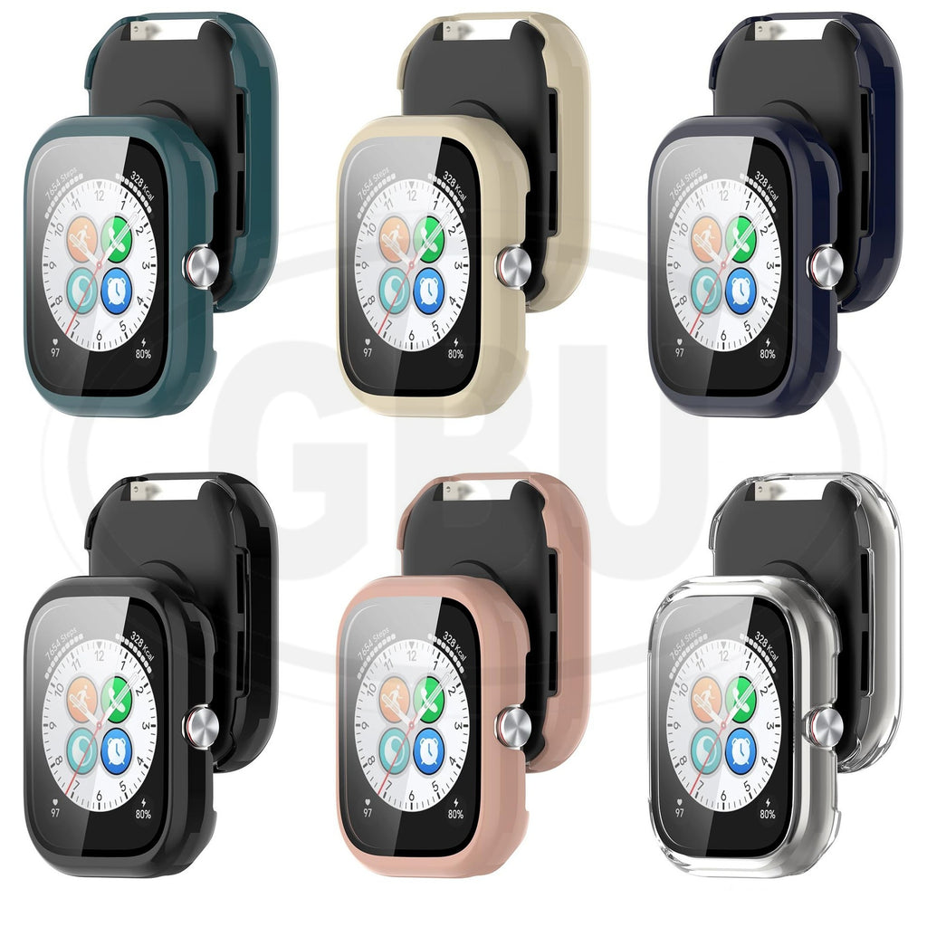 Honor Choice Haylou Watch Sarung Full Built-in Tempered Glass Cover