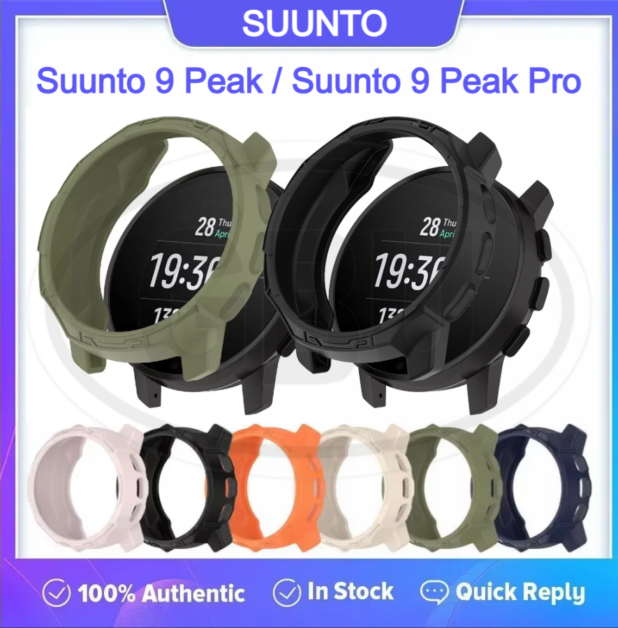 Suunto 9 Peak / Suunto 9 Peak Pro Sarung Half Silikon - No Screen