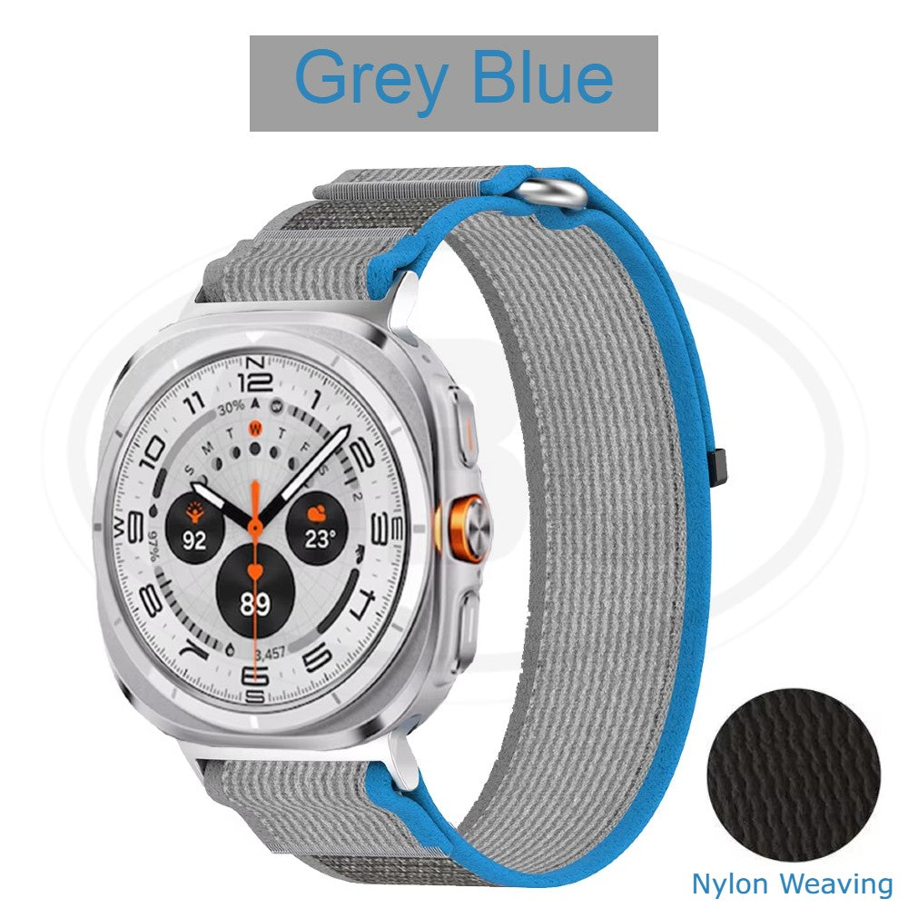Samsung Galaxy Watch Ultra 2 / Samsung Ultra Watch Nylon Tali Silikon Lembut / Watch Strap (High Quality)