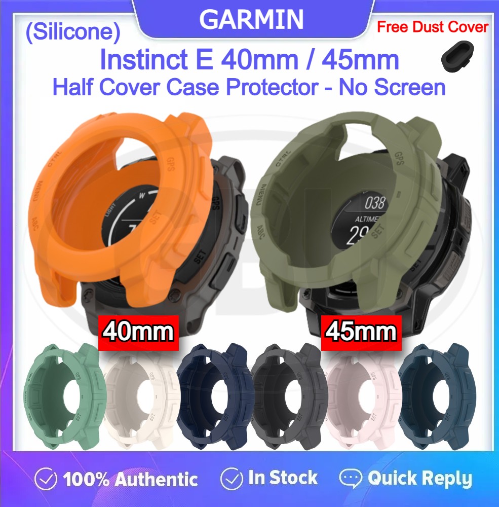 Garmin Instinct E 45mm / Instinct E 40mm Silicone Cover Protector Case  Anti Dust Cover