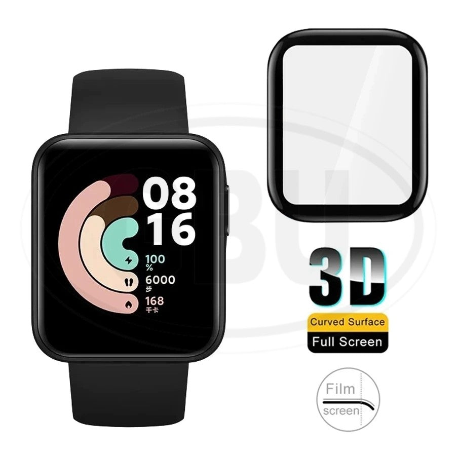Xiaomi Redmi Watch 2 Lite / Redmi Watch 2 / Mi Watch Lite / Redmi Watch 3D Full Cover Screen Protector