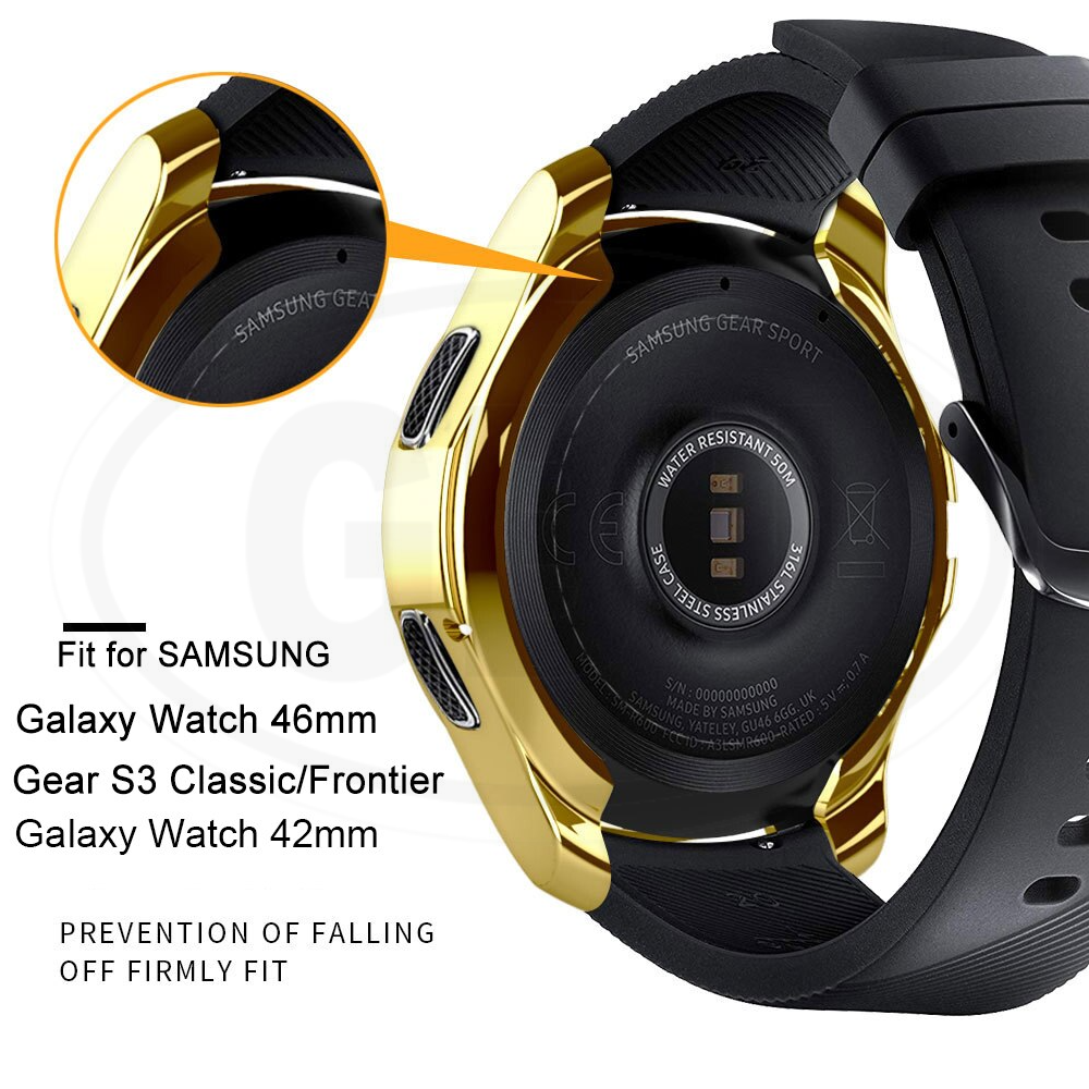 Samsung Galaxy Watch 42mm / Watch 46mm / R810 / R800 TPU Half Protector Cover Case - No Screen