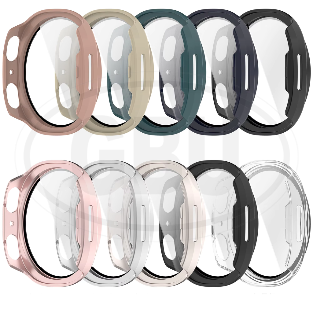 Samsung Galaxy Watch 9 44mm / Watch 9 40mm / Watch 8 44mm / Watch 8 40mm Sarung Full Built-in Tempered Glass Cover