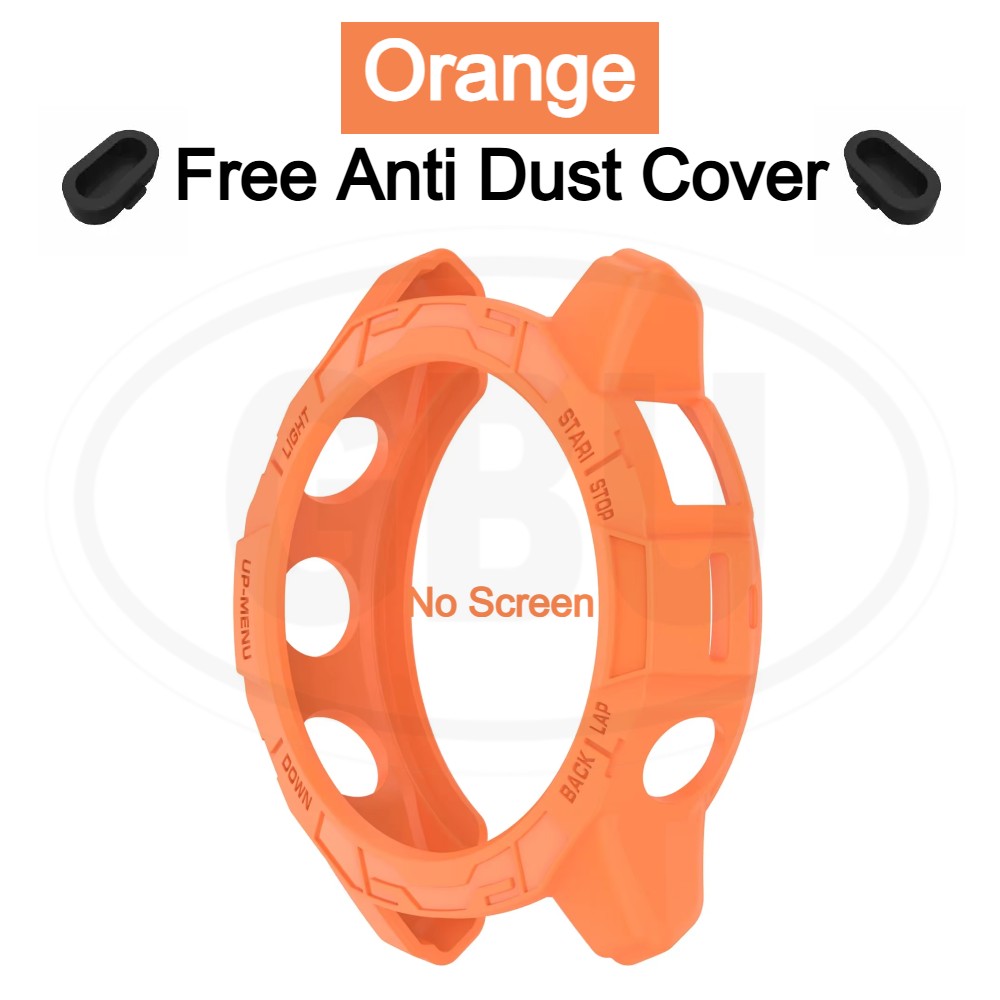 Garmin Epix Pro 47mm / Epix Pro 47mm Sarung Half Silikon - No Screen  PERCUMA Anti-Dust Cover