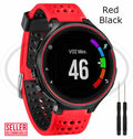 Garmin Forerunner 235 735XT 230 630 Approach S5 S6 Soft Silicone Strap Band - 22mm