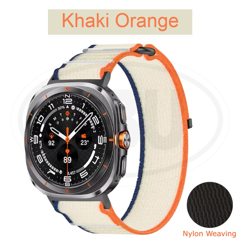 Samsung Galaxy Watch Ultra 2 / Samsung Ultra Watch Nylon Tali Silikon Lembut / Watch Strap (High Quality)