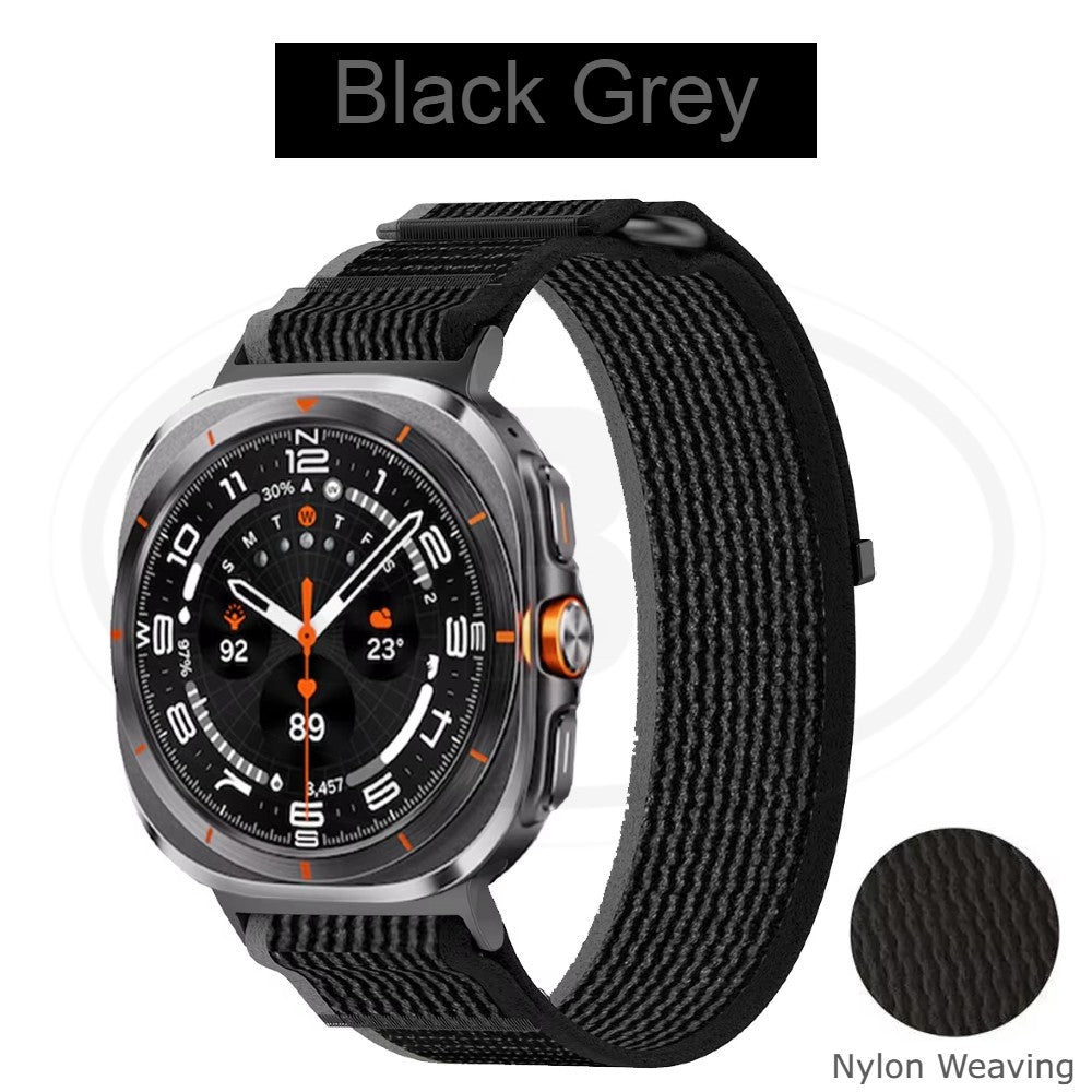 Samsung Galaxy Watch Ultra 2 / Samsung Ultra Watch Nylon Tali Silikon Lembut / Watch Strap (High Quality)