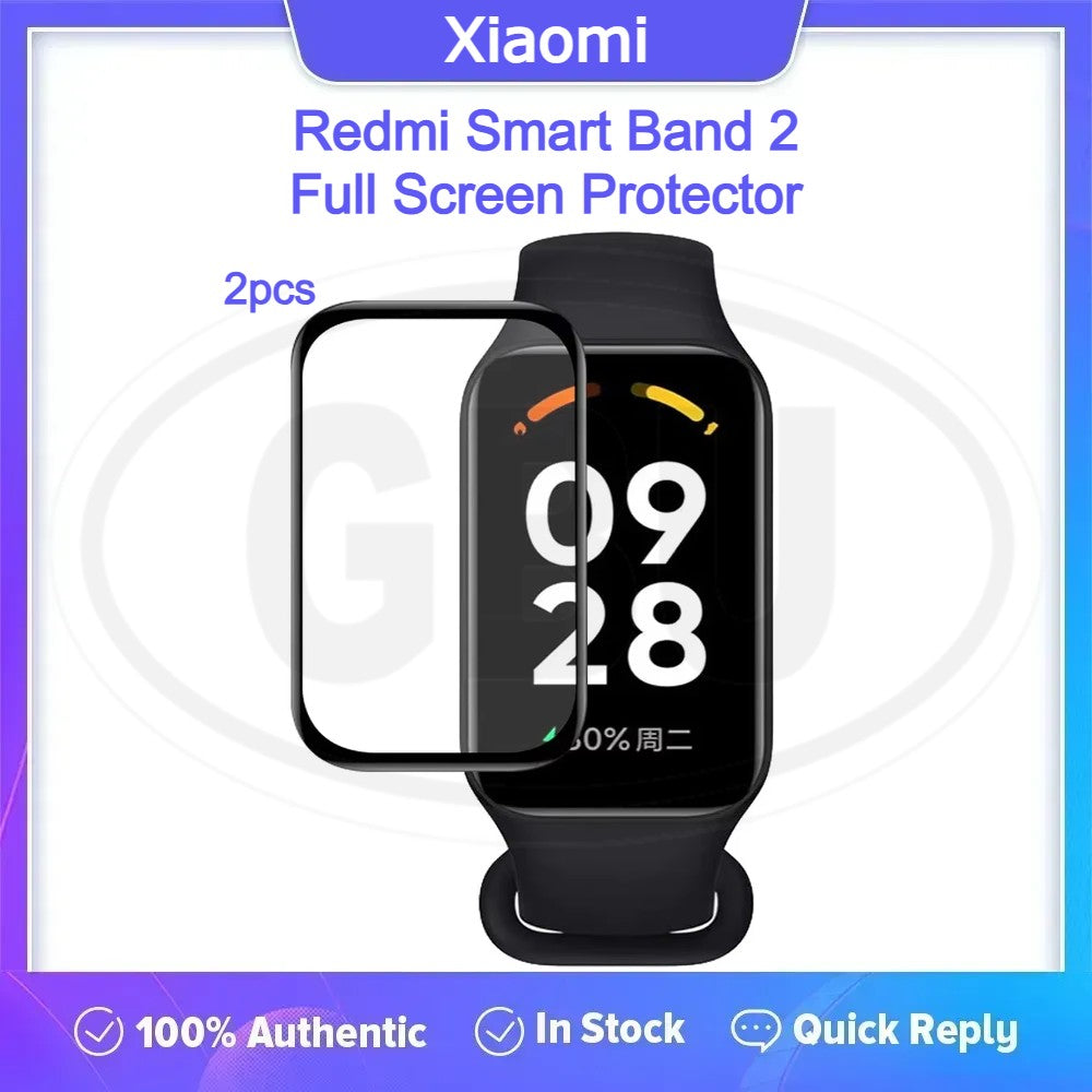 Xiaomi Redmi Smart Band 2 / Redmi Band 2 3D Full Cover Screen Protector - Full Screen