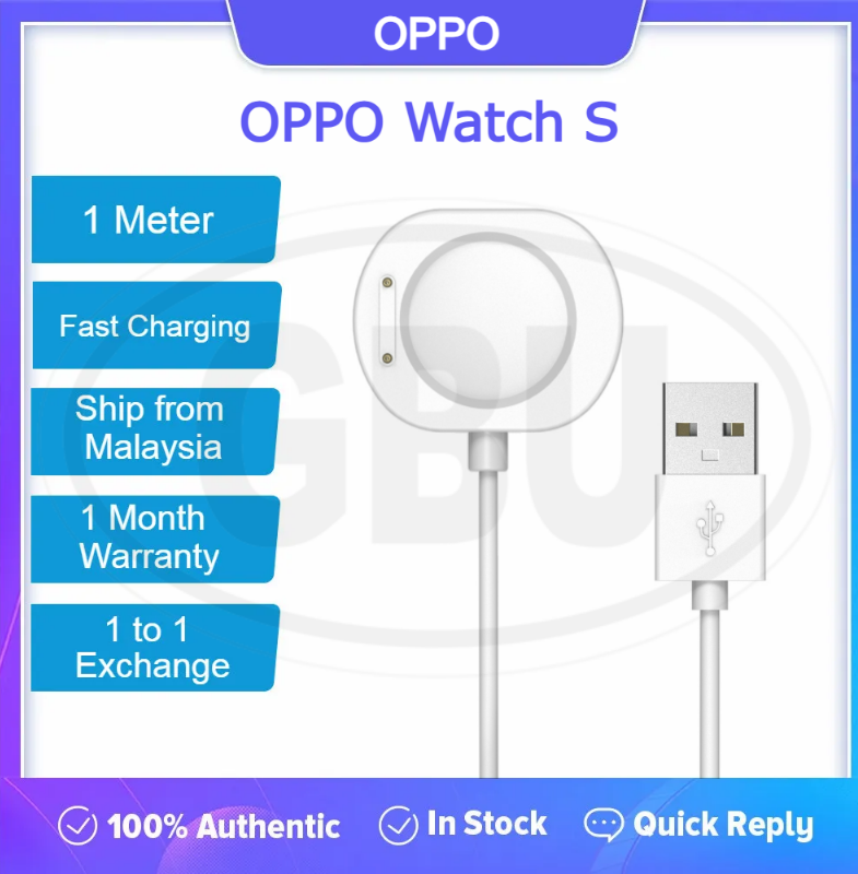 Oppo Watch S / OPPO S USB Magnetic Charger Dock Cradle Cable