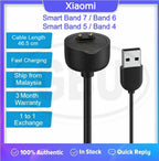 Xiaomi Mi Smart Band 7 / Band 6 / Band 5 / Band 4 USB Magnetic Charger Dock Cradle Cable