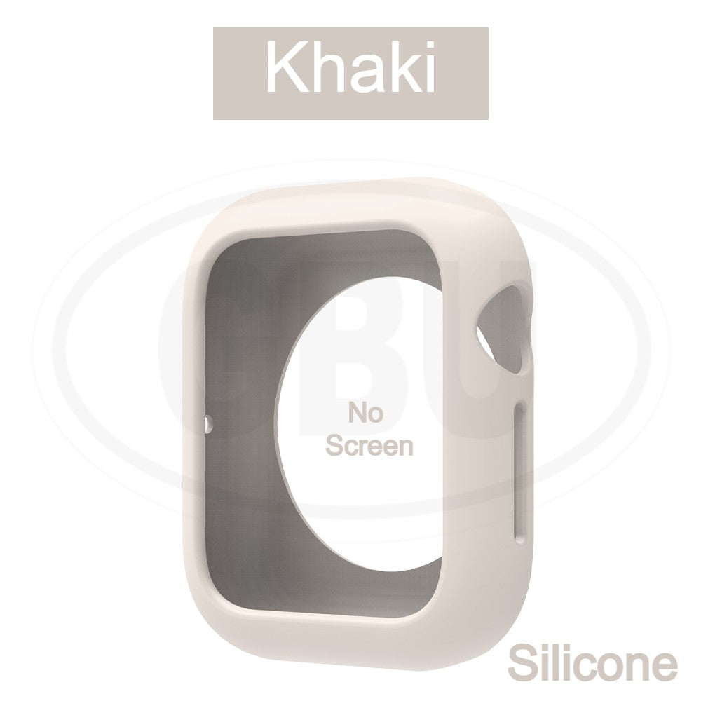 Honor Watch 5 Silicone and Full Cover Case with Tempered Glass Protector Screen - 2-in-1 TPU Cover
