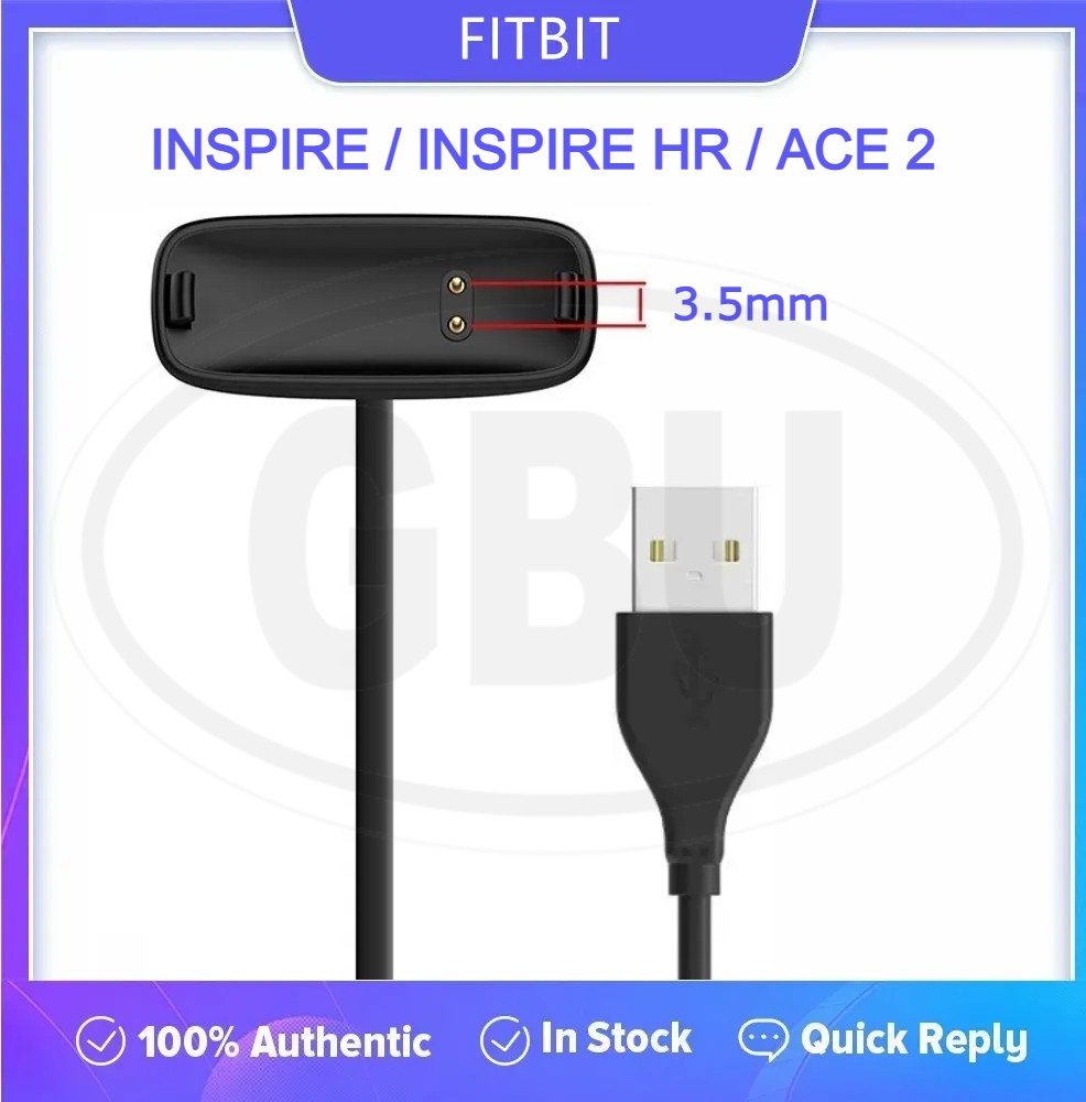 Fitbit Inspire 3 / Inspire 2 / Inspire / Ace 3 / Ace 2 Charger USB Charging Cable