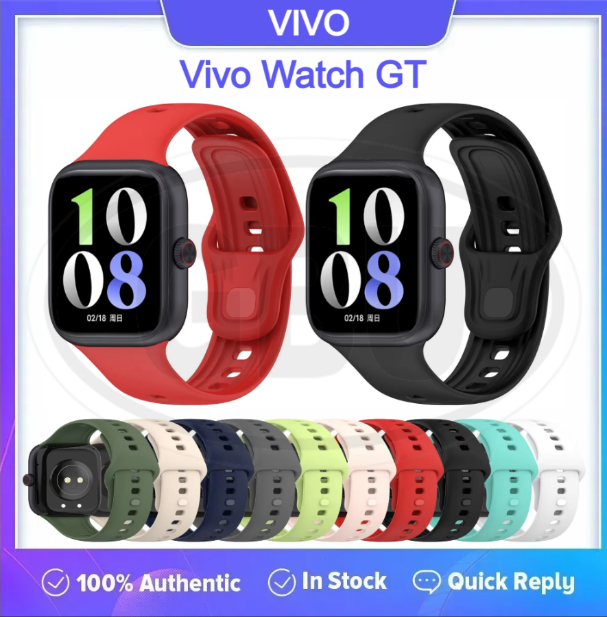 Vivo Watch GT Smartwatch Tali Silikon Lembut / Watch Strap (High Quality)