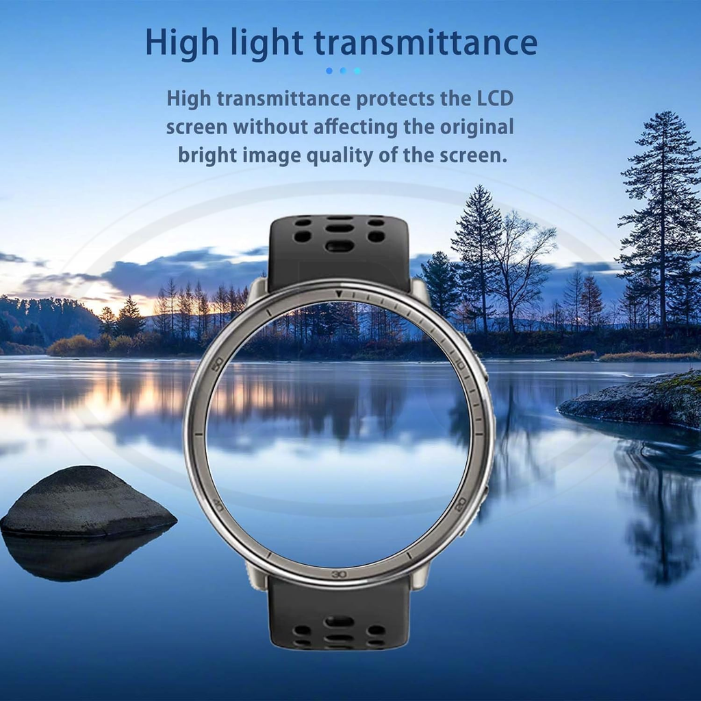[2pcs] Amazfit Active 2 / Active 2 3D Full Cover Screen Protector / Tempered Glass - Full Screen