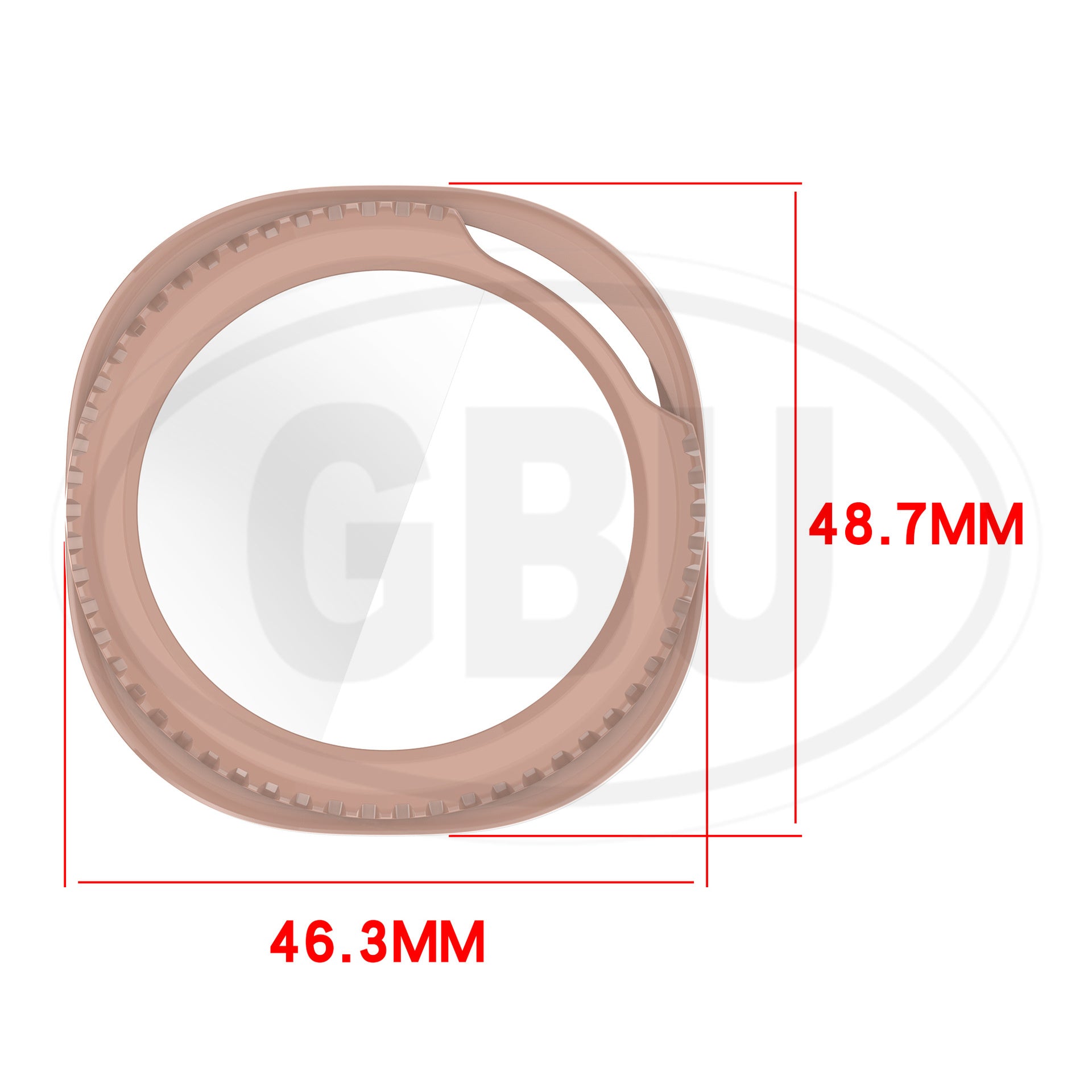 Samsung Galaxy Watch 8 Classic / Watch 8 Classic Sarung Full TPU Built-in Screen Protector Cover