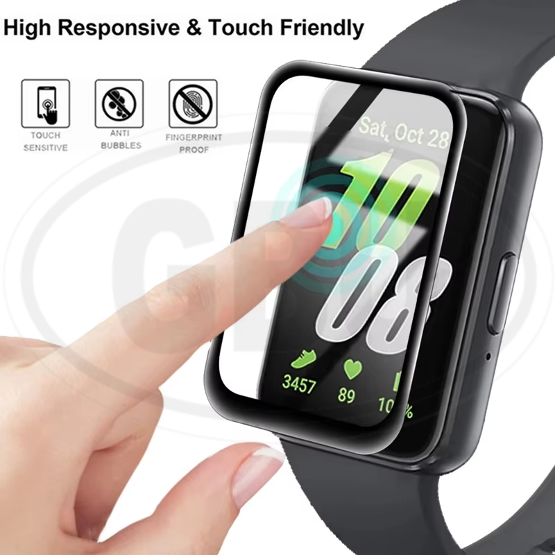 [2pcs] Samsung Galaxy Fit 3 / Fit3 / SM-R390 / R390 3D Full Cover Screen Protector - Full Screen