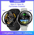 [2pcs] Garmin Venu 3 45mm / Venu 3S 41mm 3D Full Cover Screen Protector - Full Screen