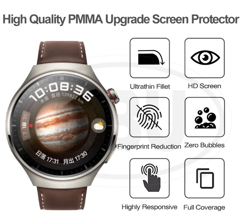 [2pcs] Huawei Watch 4 / Watch 4 Pro 3D Full Cover Screen Protector - Full Screen