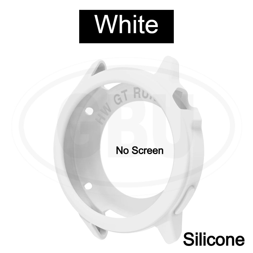 Compatible with Huawei GT Runner 2 Sarung Full Built-in Tempered Glass / Sarung Half Silikon - No Screen  (NOT ORIGINAL)