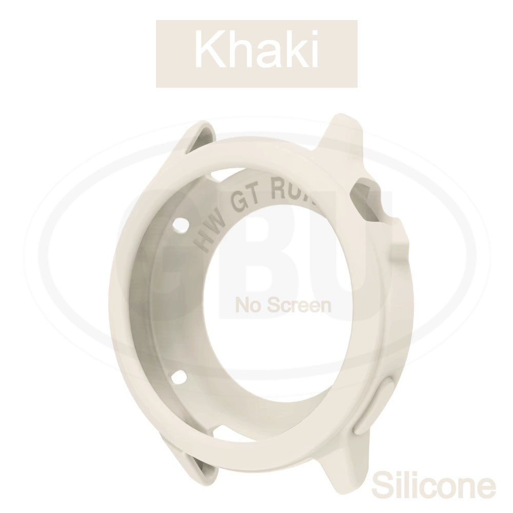 Compatible with Huawei GT Runner 2 Sarung Full Built-in Tempered Glass / Sarung Half Silikon - No Screen  (NOT ORIGINAL)