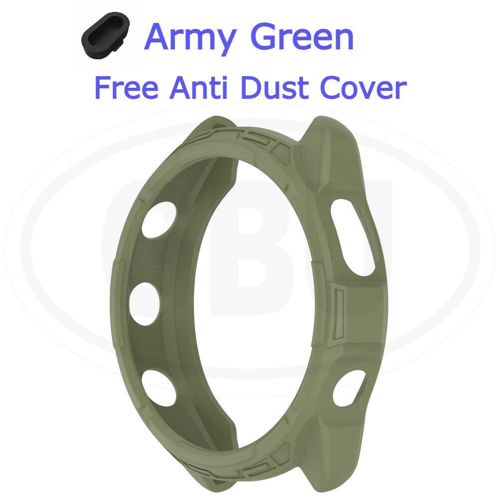 Garmin Forerunner 965 / FR965 TPU Half Cover Protector Case - No Screen