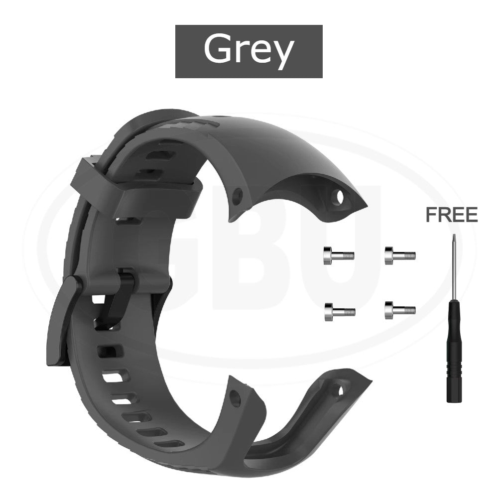 Suunto 5 Smartwatch Tali Silikon Lembut / Watch Strap (High Quality)