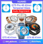 Huawei Watch GT5 Pro / Huawei GT5 / Huawei GT4 / Huawei GT3 / GT2 Pro Clear HD Tempered Glass With Auto Alignment Tool