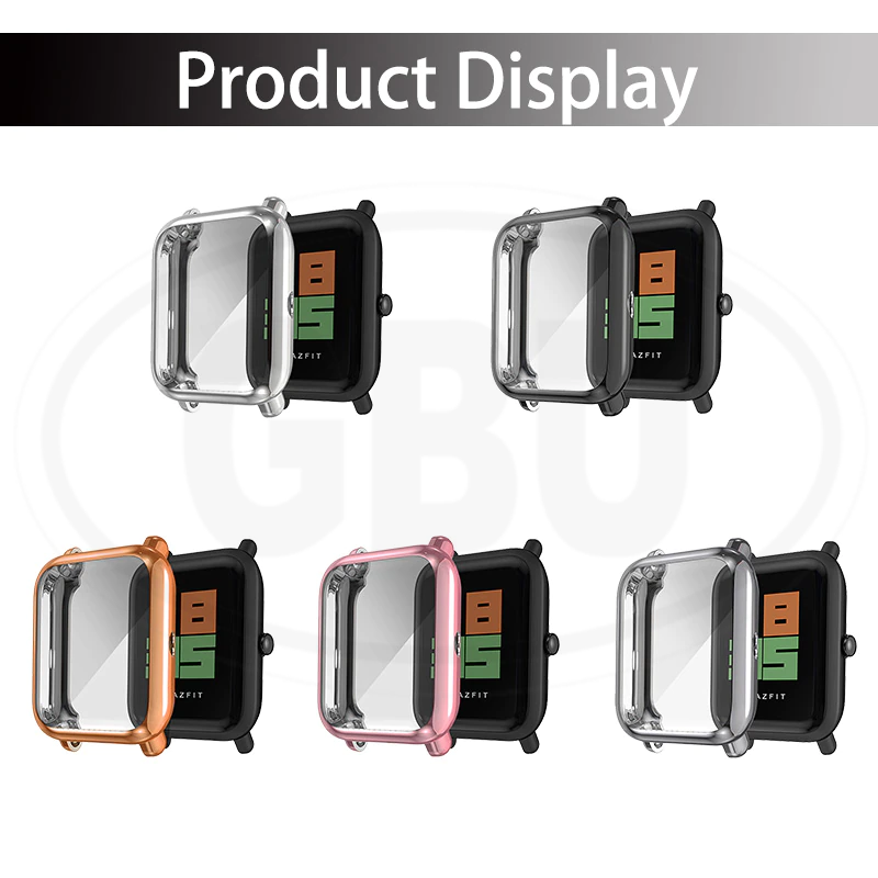 Amazfit Bip U / Bip U Pro / Bip S / Bip S Lite / Bip 1S / Bip Lite TPU Full Cover Protector Case