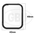 Realme Watch 3 / Realme Watch 3 Pro 2-in-1 Full Cover Case with Tempered Glass Protector Screen