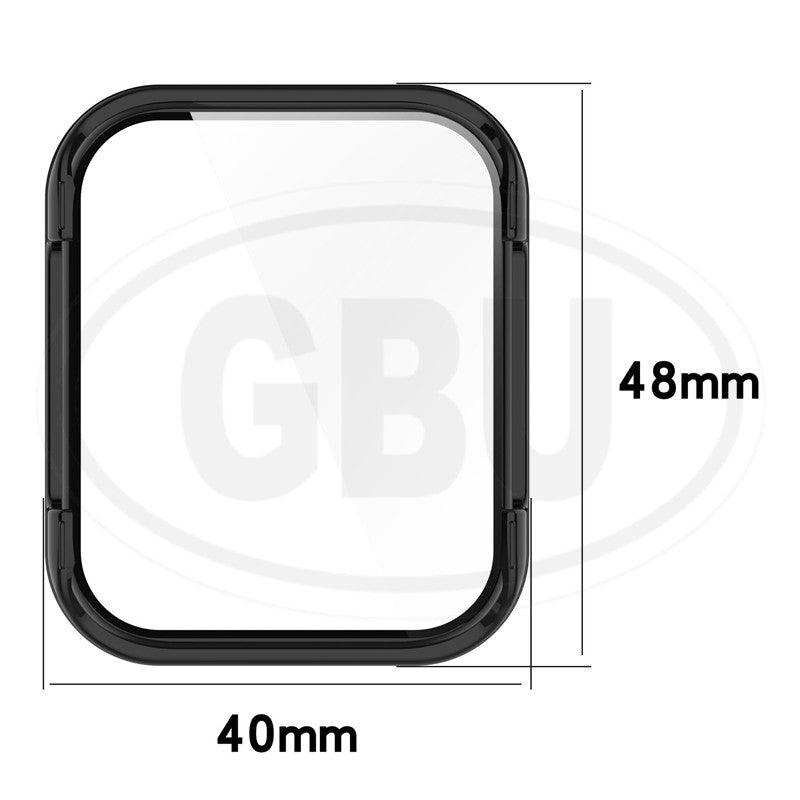 Realme Watch 3 / Realme Watch 3 Pro 2-in-1 Full Cover Case with Tempered Glass Protector Screen