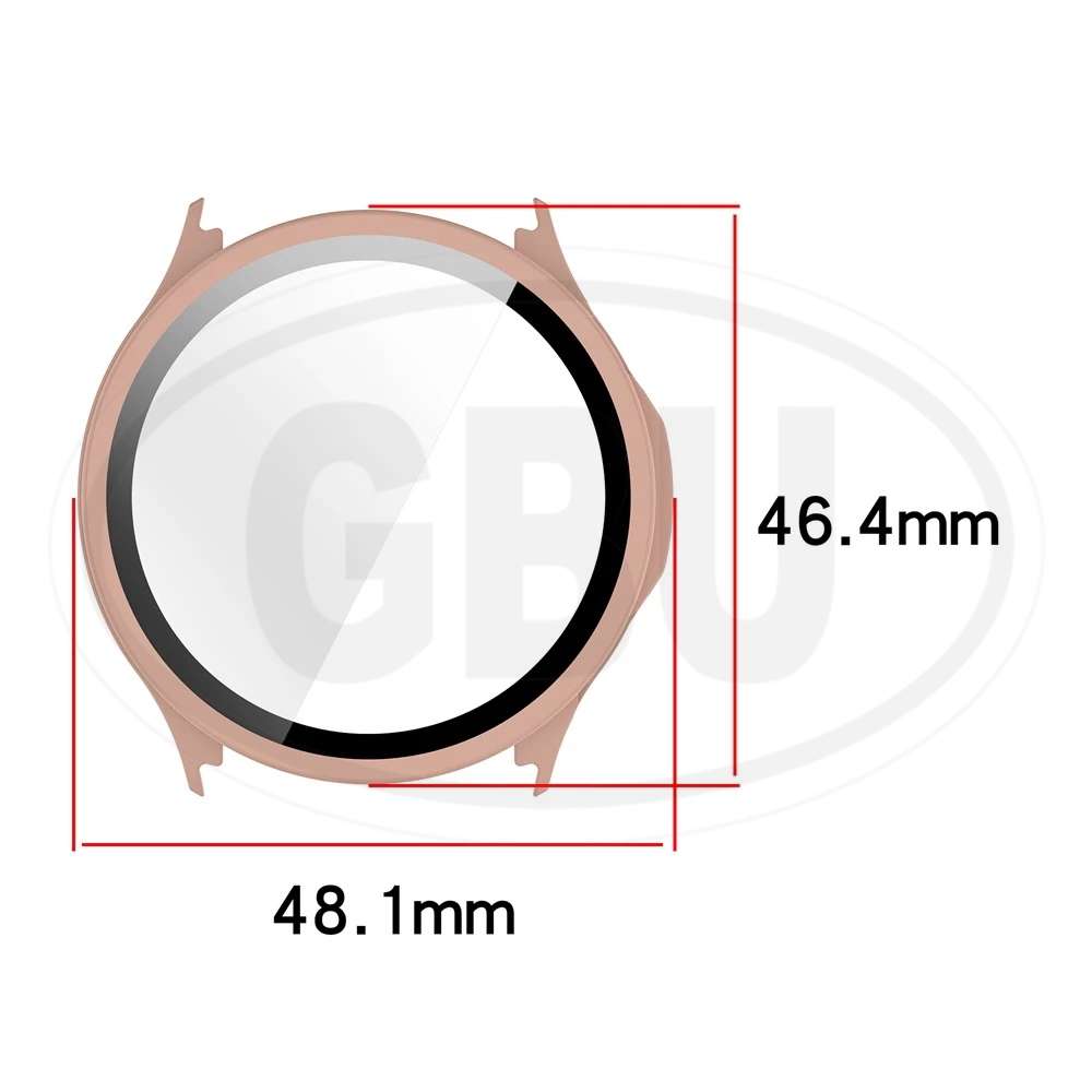 OPPO Watch S Sarung Full Built-in Tempered Glass Cover