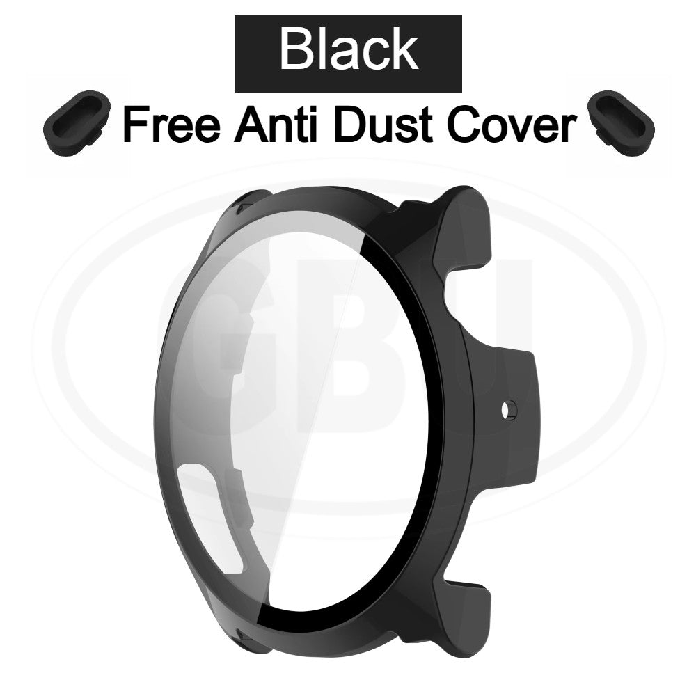 Coros Pace 4 Sarung Full Built-in Tempered Glass Cover / Sarung Half Silikon - No Screen  PERCUMA Anti-Dust Cover
