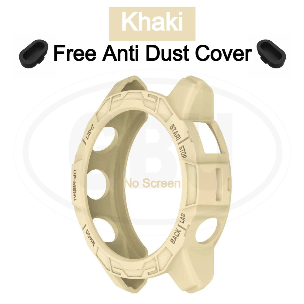 Garmin Epix Pro 47mm / Epix Pro 47mm Sarung Half Silikon - No Screen  PERCUMA Anti-Dust Cover