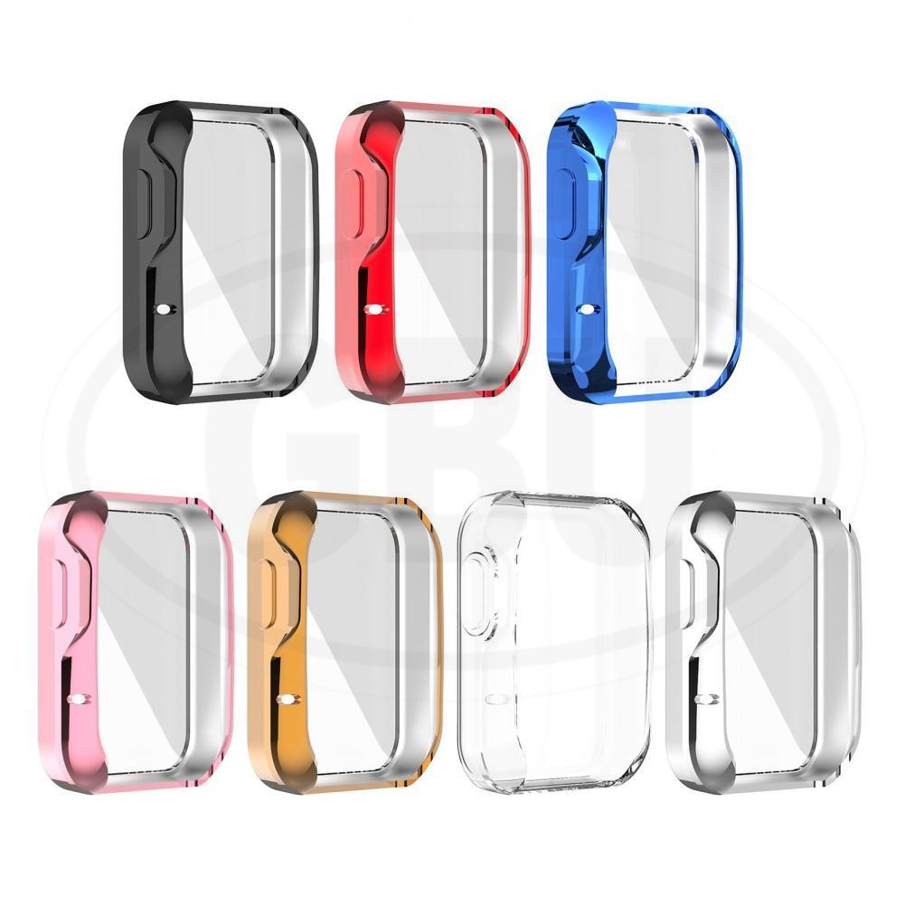 Compatible with Xiaomi Mi Watch Lite / Redmi Watch Sarung Full TPU Built-in Screen Protector Cover (NOT ORIGINAL)