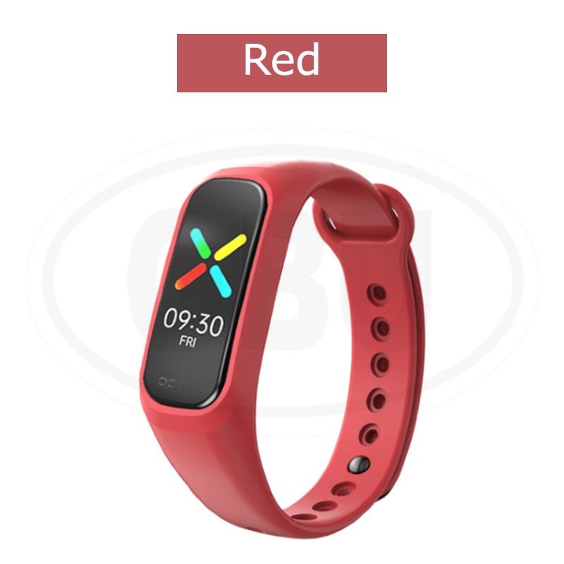 OPPO Band Silicone Wristband Replacement Strap Band - Black Color Buckle