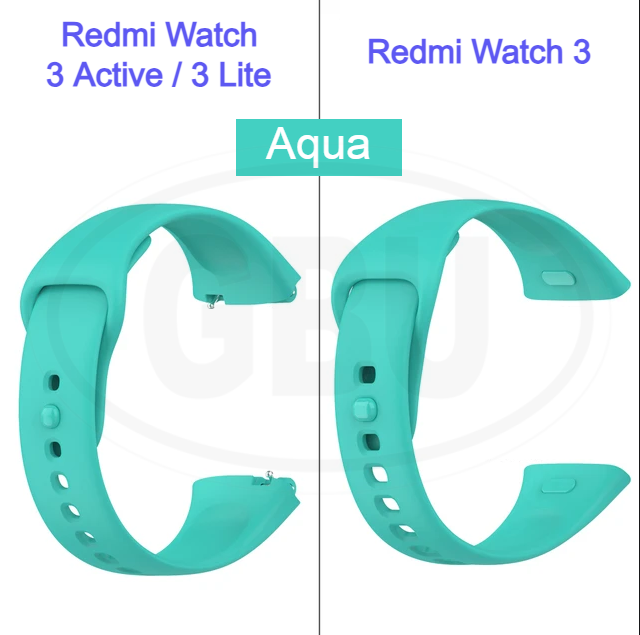 Xiaomi Redmi Watch 3 Active /  Redmi Watch 3 Smart Watch Soft Silicone Replacement Strap Band