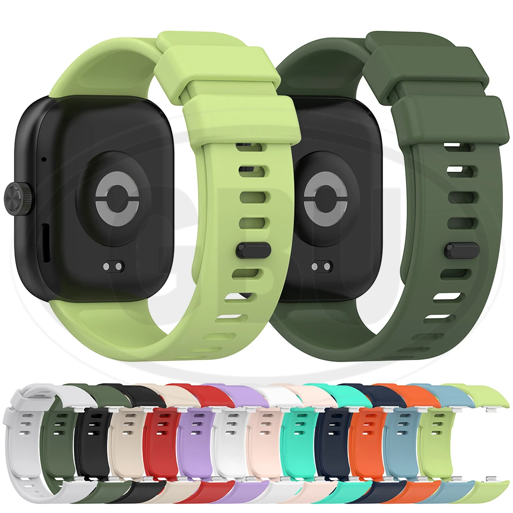 Xiaomi Redmi Watch 6 / Redmi 5 / Redmi 4 Smartwatch Tali Silikon Lembut / Watch Strap (High Quality)