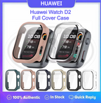 Huawei Watch D2 / Huawei D2 Full Cover Case 2-in-1 with Tempered Glass Protector Screen