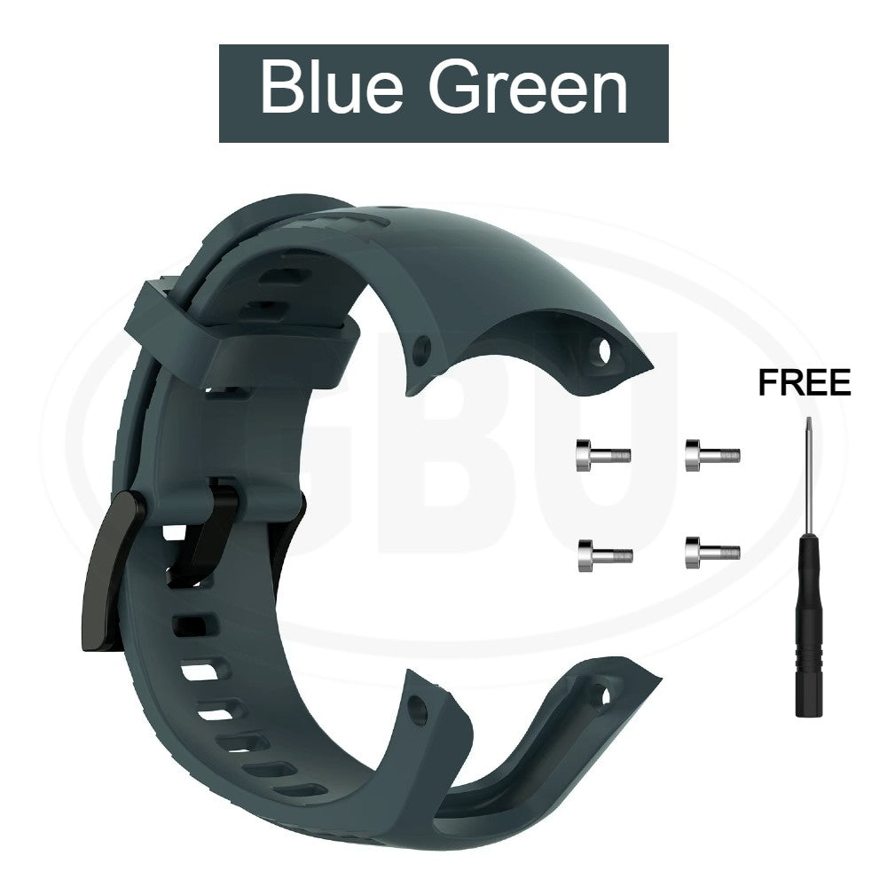 Suunto 5 Smartwatch Tali Silikon Lembut / Watch Strap (High Quality)